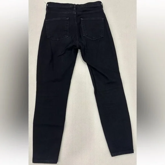 Everlane Women’s Jeans High Rise Ankle Black Size 26 - Picture 2 of 5